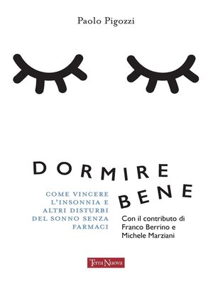 cover image of Dormire bene